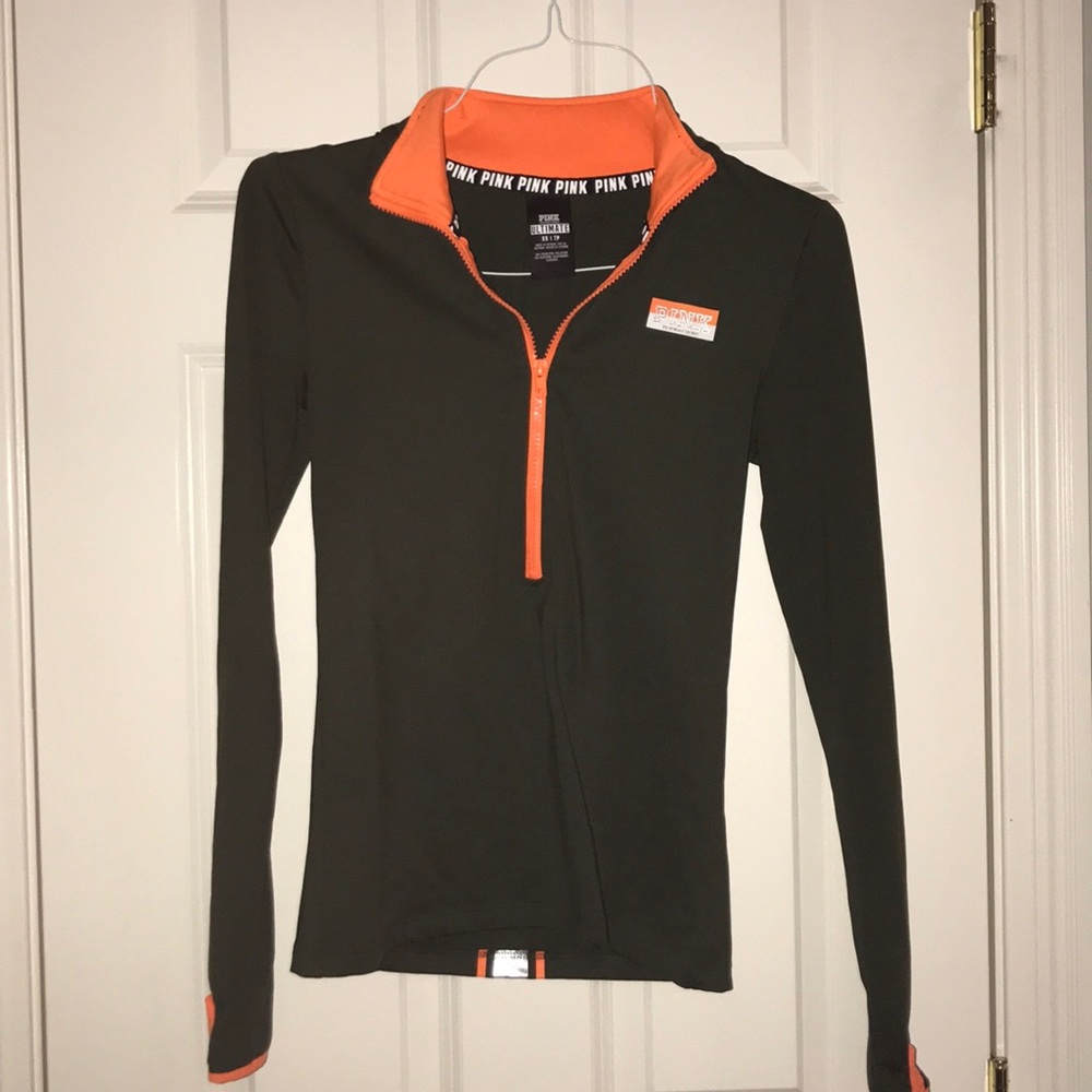 PINK half zip jacket